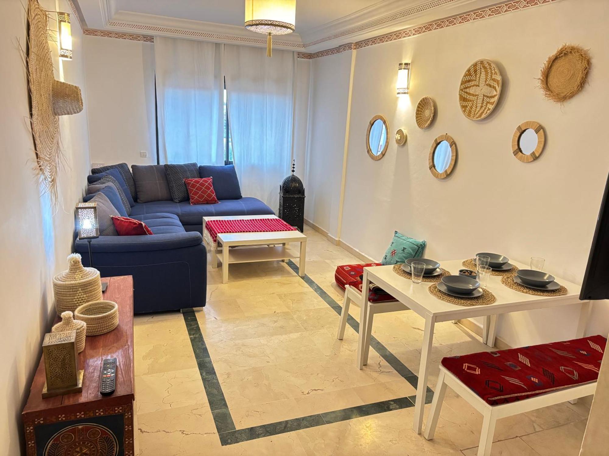 Appartement Full Wifi House Near Gueliz à Marrakesh Extérieur photo